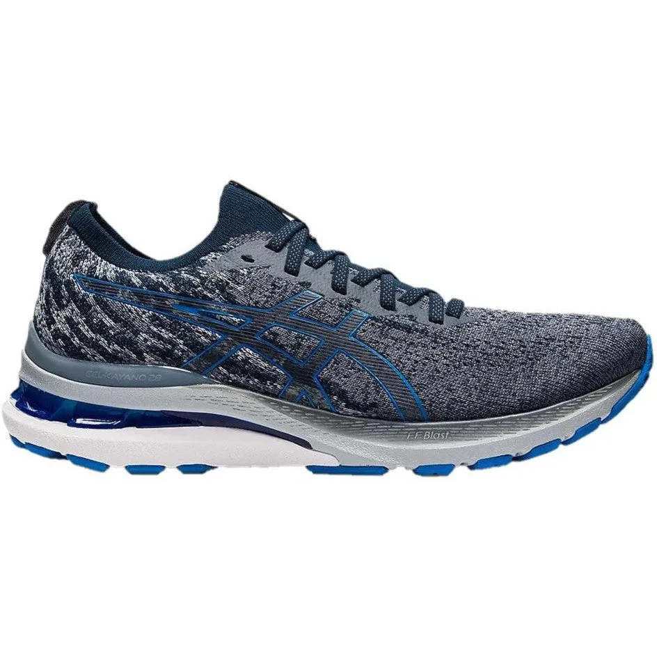 Men's Asics Gel-Kayano 28 MK, Carrier Grey/Electric Blue, 9.5 D Medium