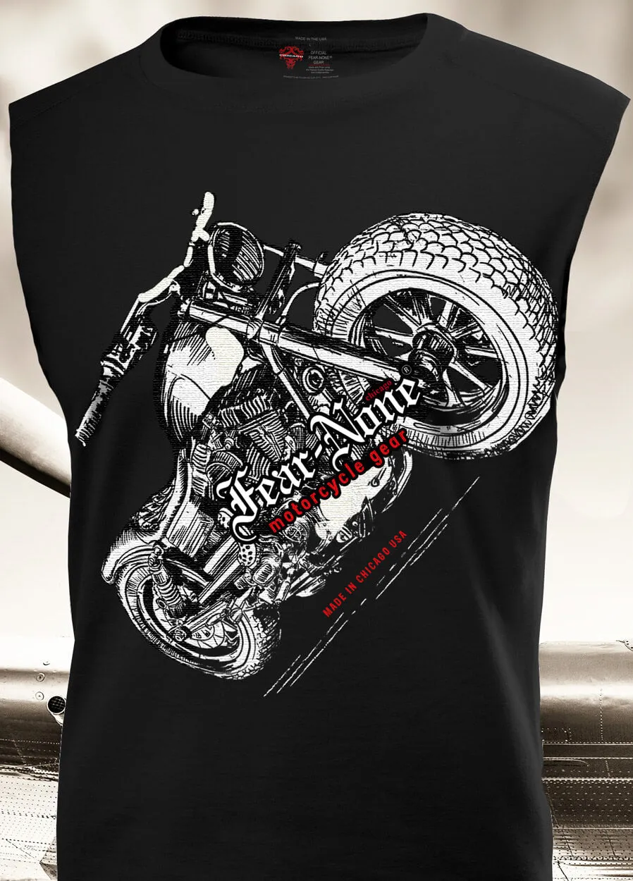 Men's SLEEVELESS Big American Road Rider (Black)