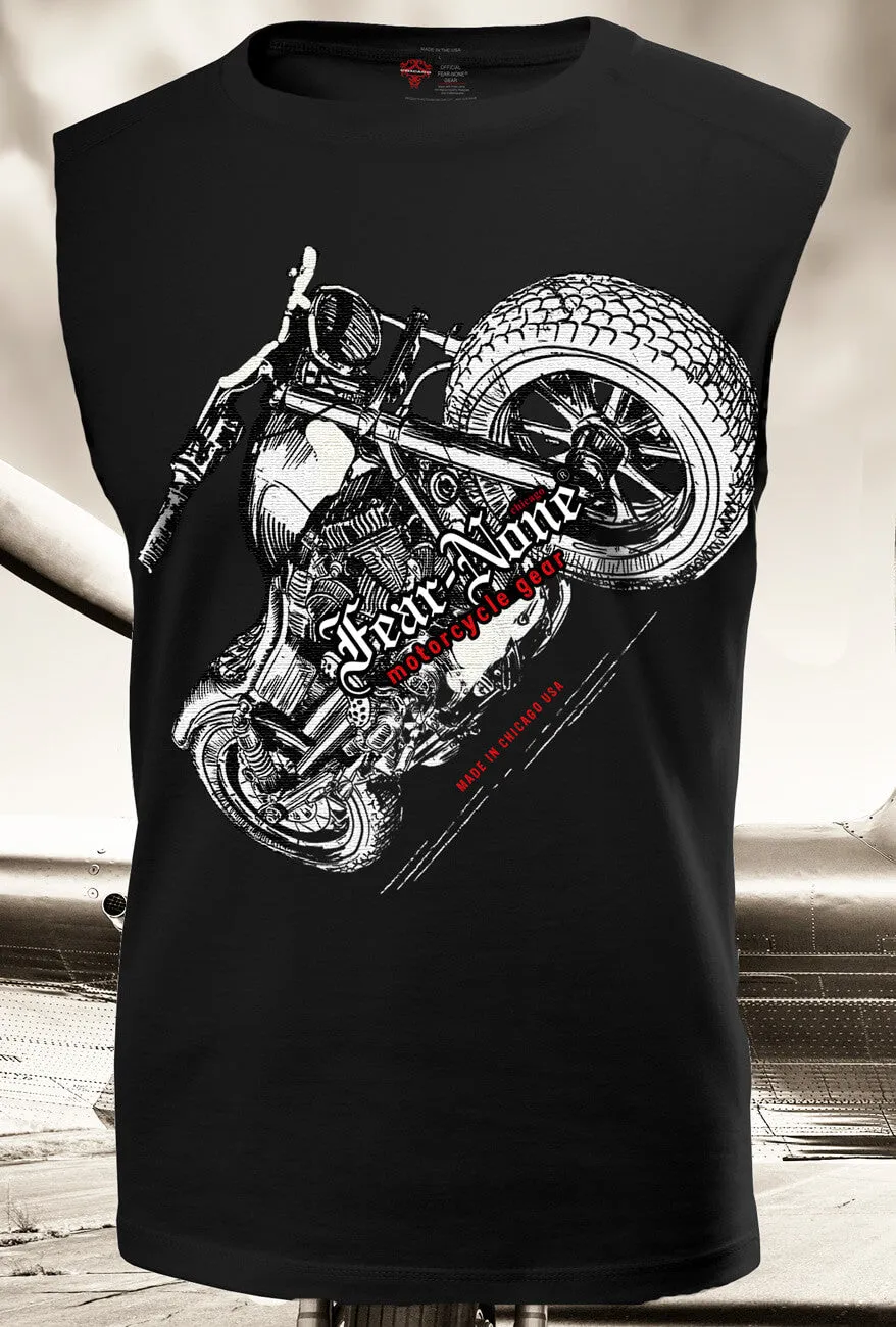 Men's SLEEVELESS Big American Road Rider (Black)