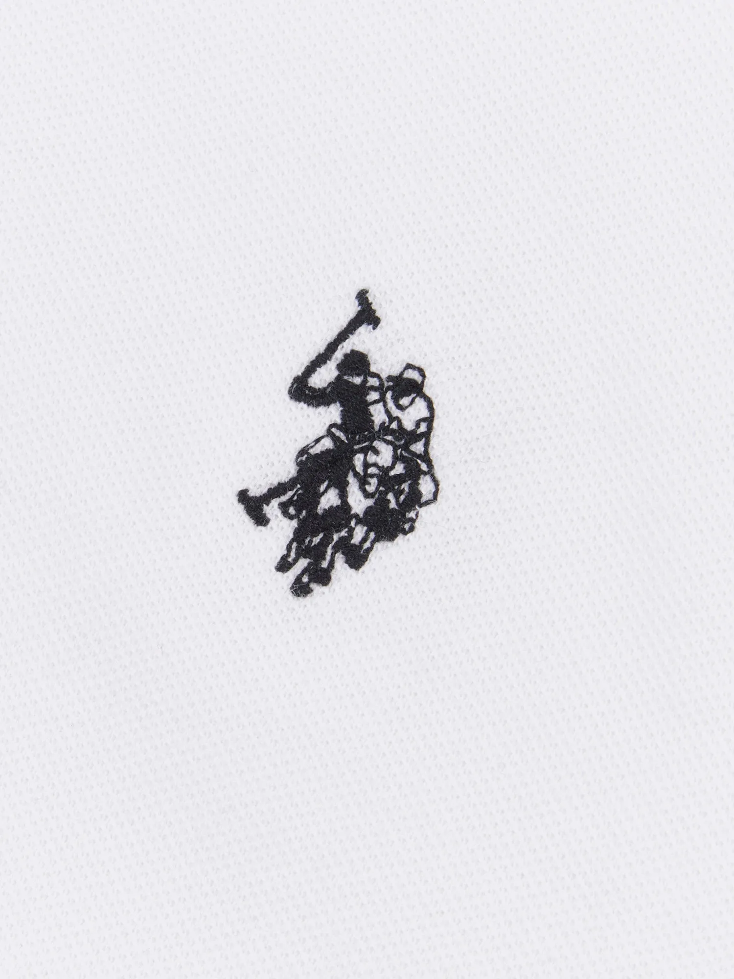 Mens Twin Tipped Pique Polo Shirt in *TEST* Bright White