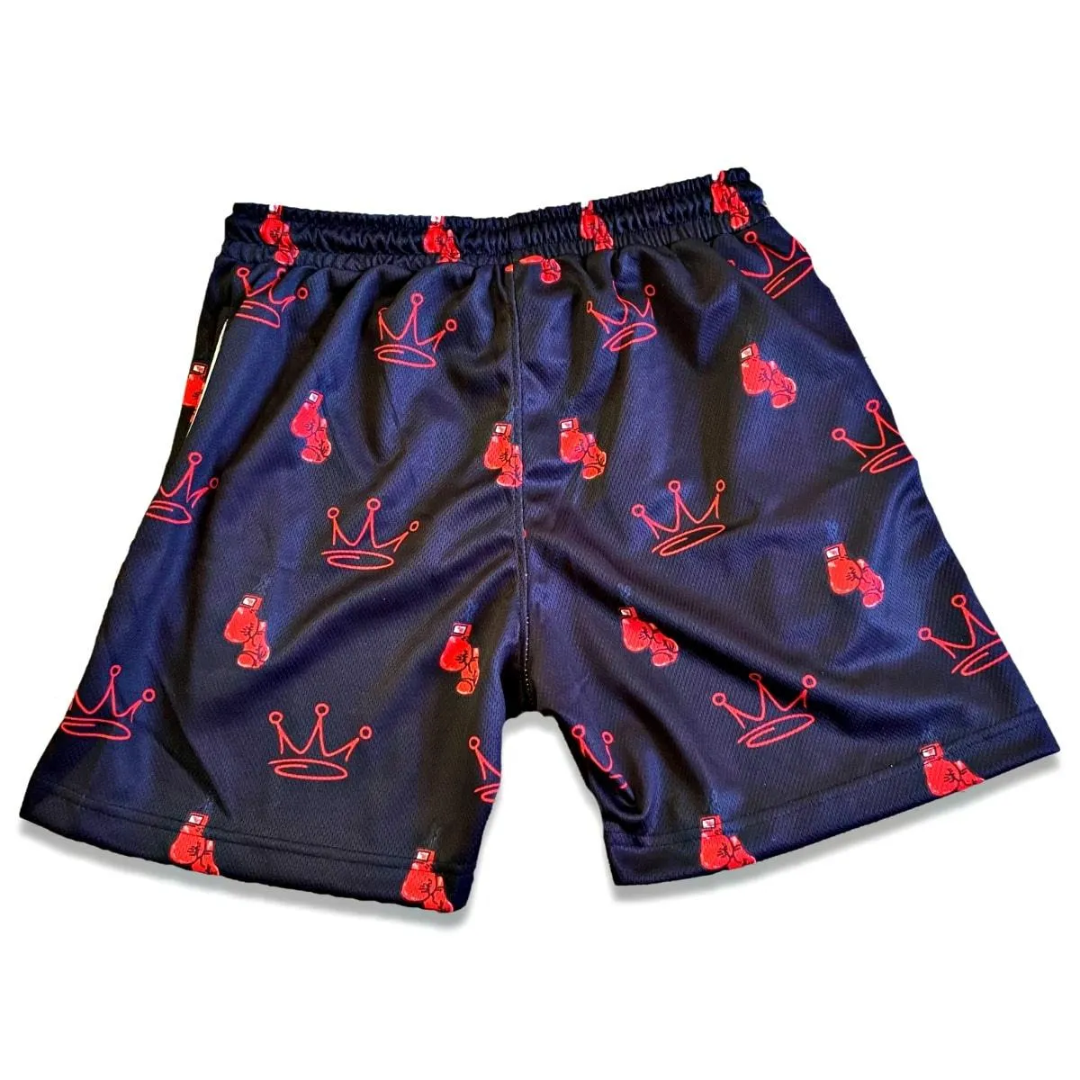 Mesh Gym Shorts Inspired By Boxing