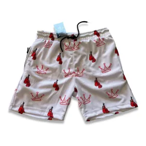 Mesh Gym Shorts Inspired By Boxing