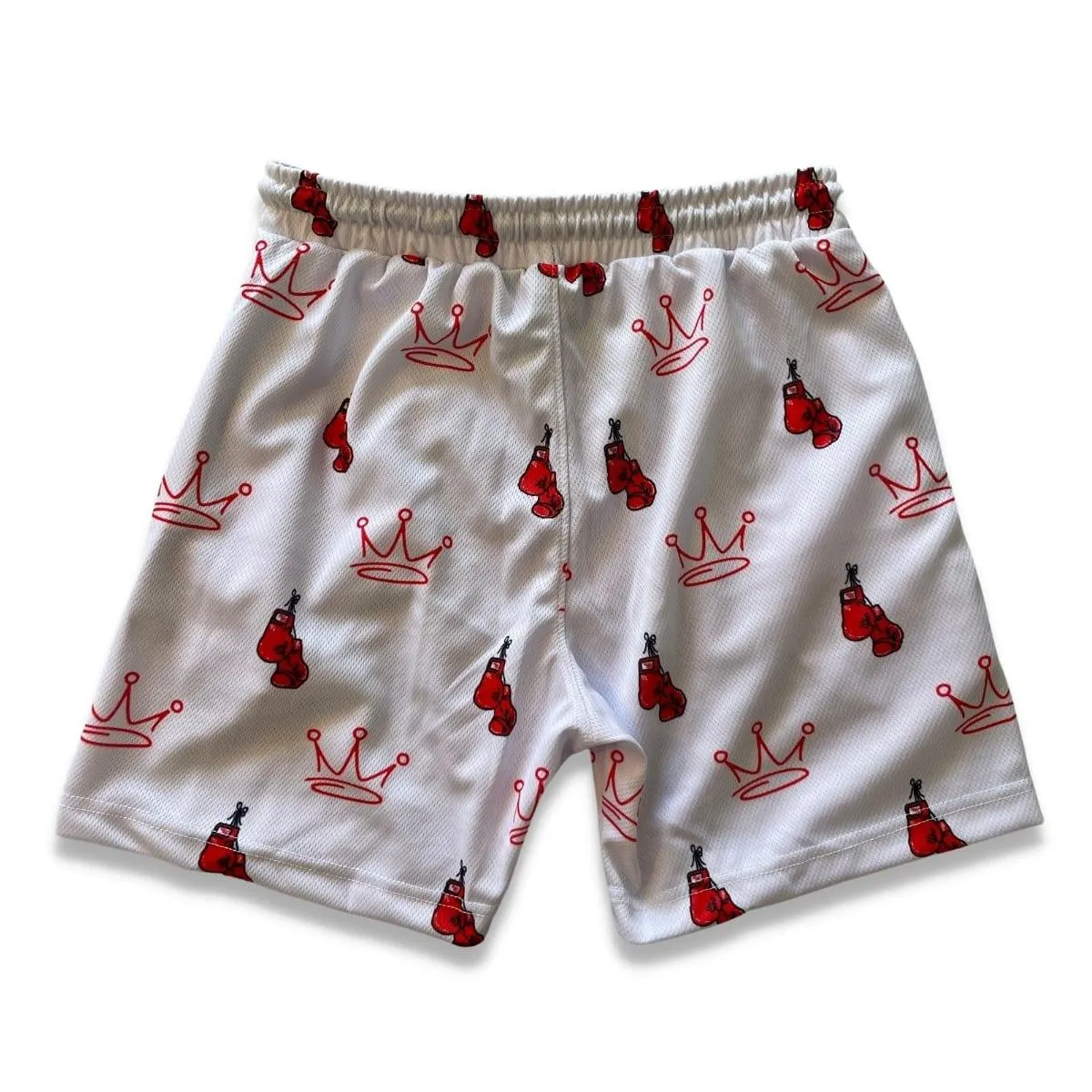 Mesh Gym Shorts Inspired By Boxing