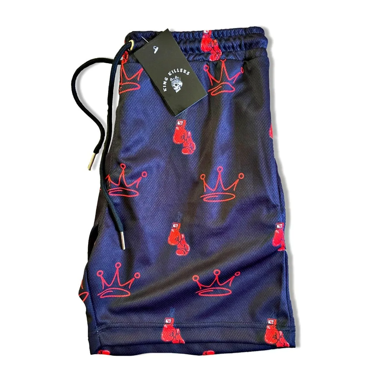 Mesh Gym Shorts Inspired By Boxing