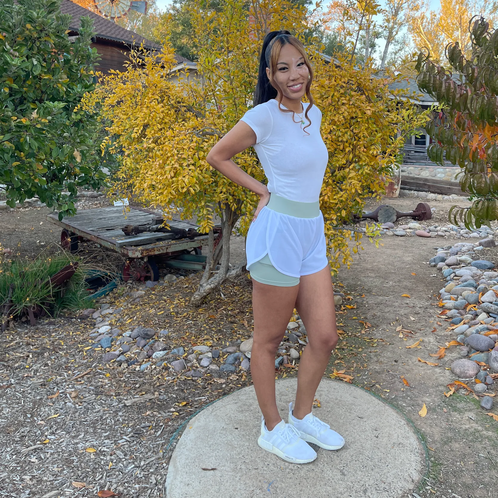 Mesh Layered Shorts