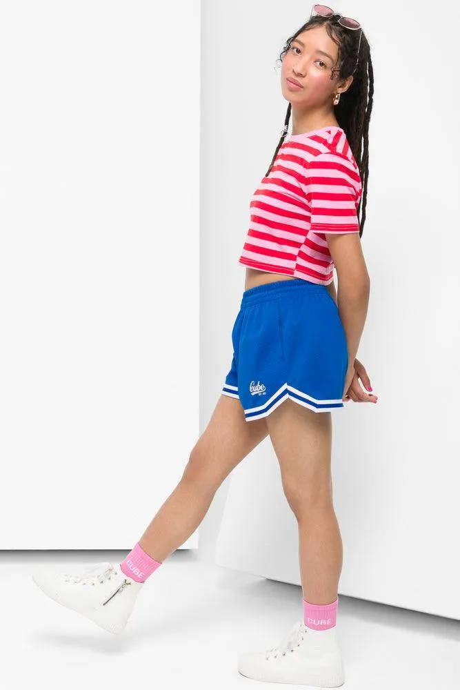 Mesh Shorts Blue