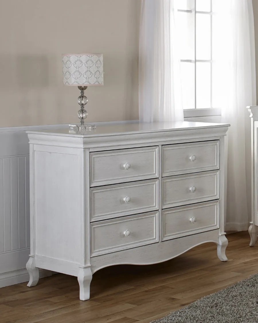 Mobilier 2 morceaux Diamante Vintage White/Vinyle Gris