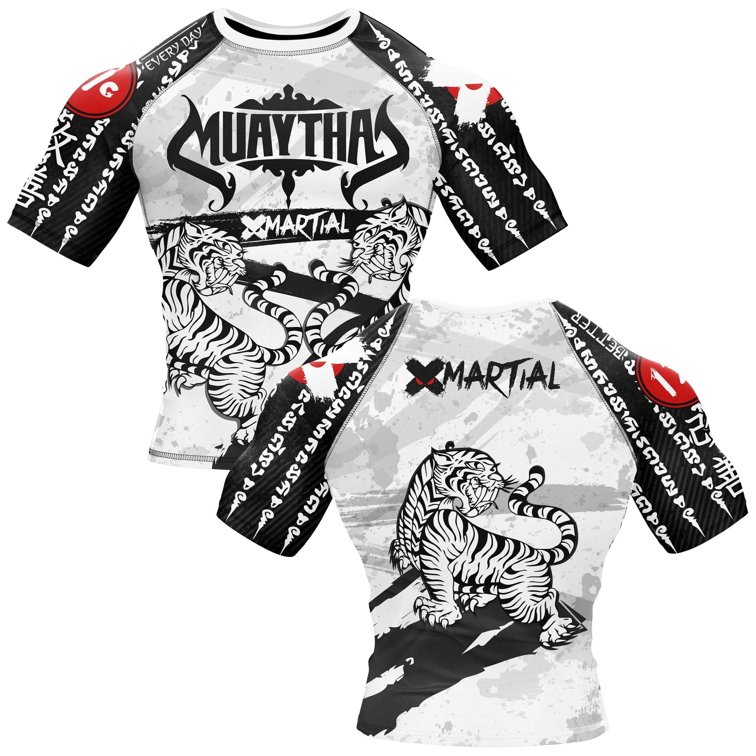 Muay Thai Tiger Rash Guard