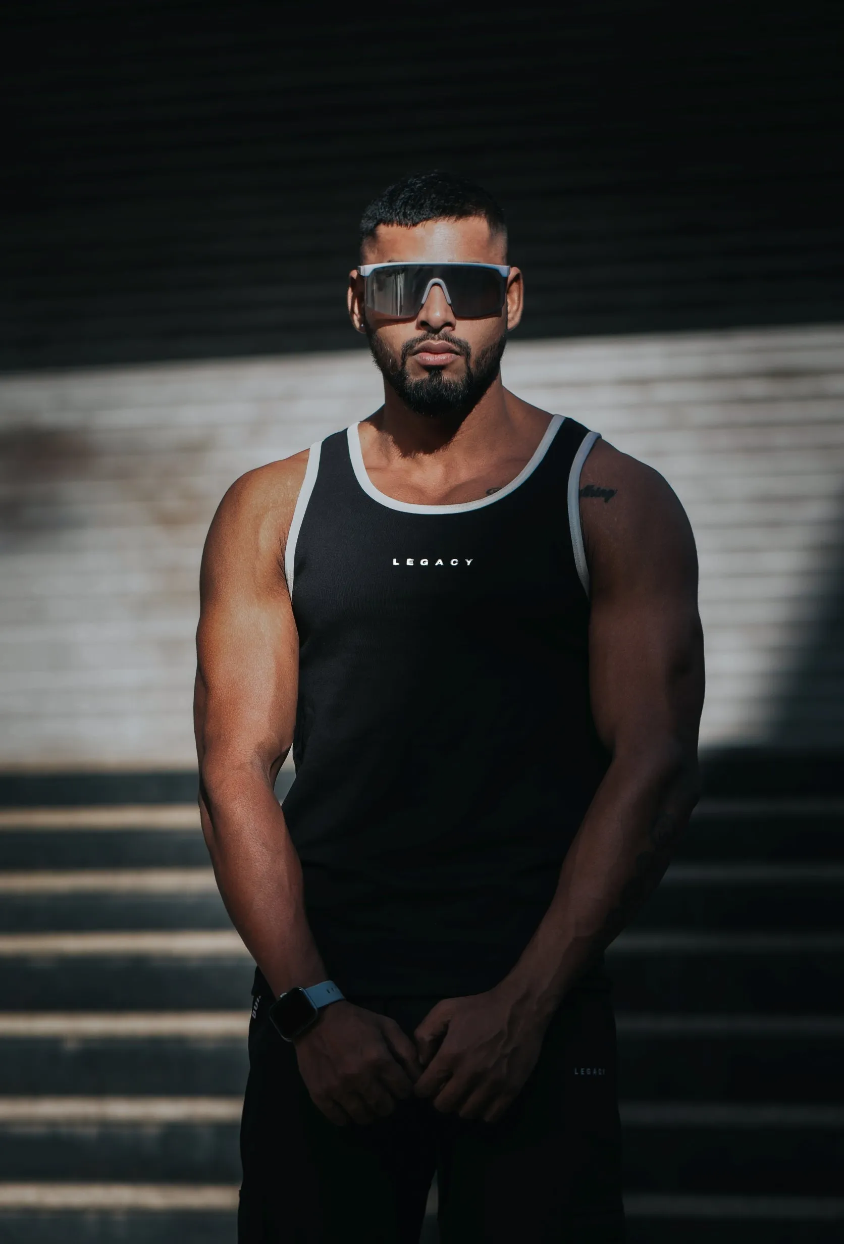 MUSCLE TANKS OFF WHITE