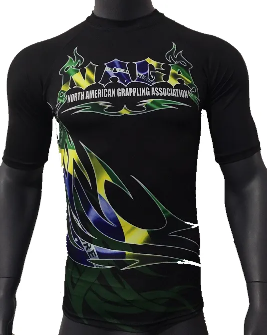 NAGA BRAZIL RASH GUARD