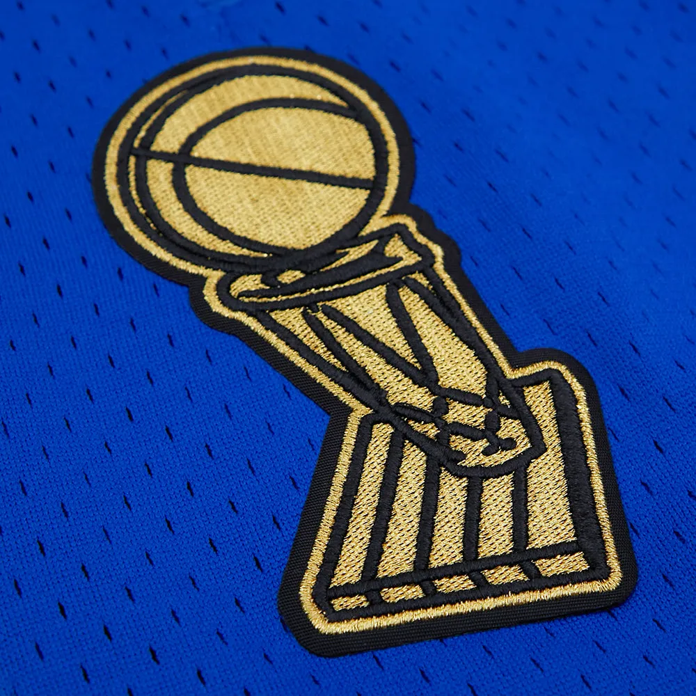 NBA PHILADELPHIA 76ERS LOGO MEN'S MESH SHORT (ROYAL BLUE)