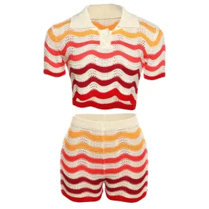 Never Basic Wave Knit Set