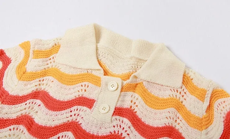 Never Basic Wave Knit Set