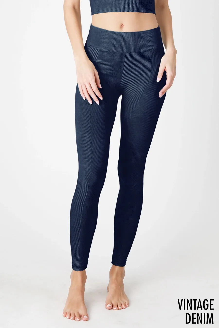 New Vintage Chevron High Waist Leggings