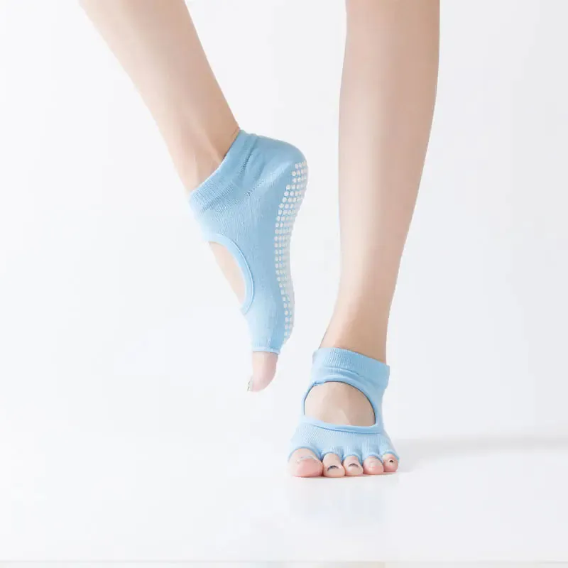 New Women's Yoga Socks with Non-Slip Design
