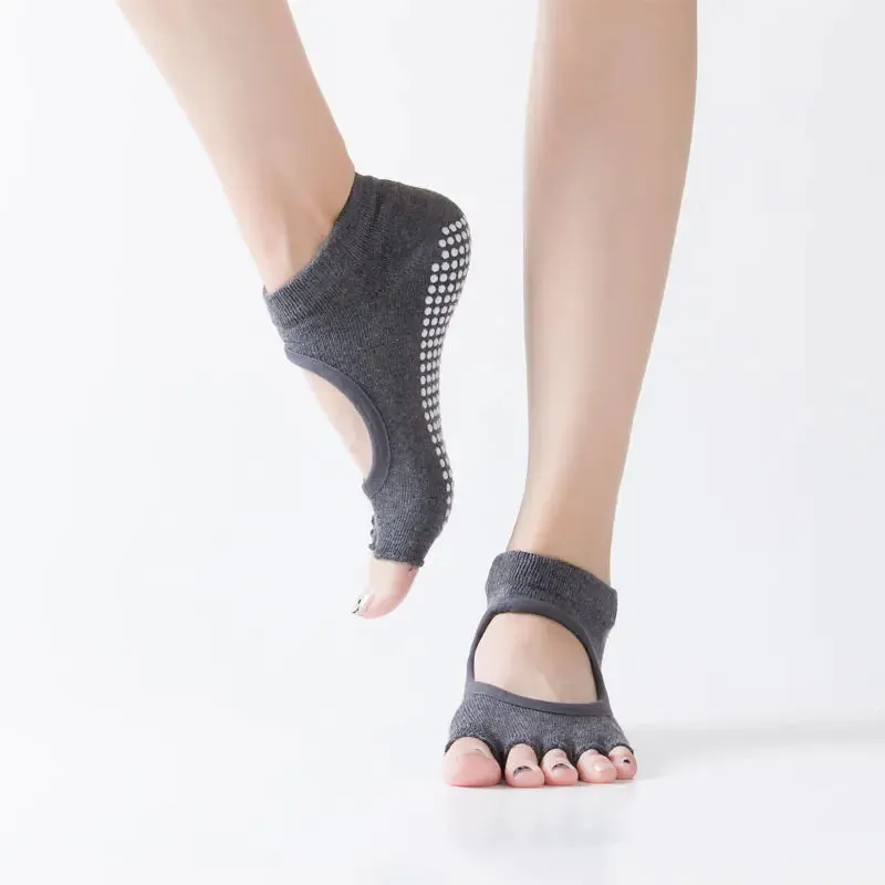 New Women's Yoga Socks with Non-Slip Design
