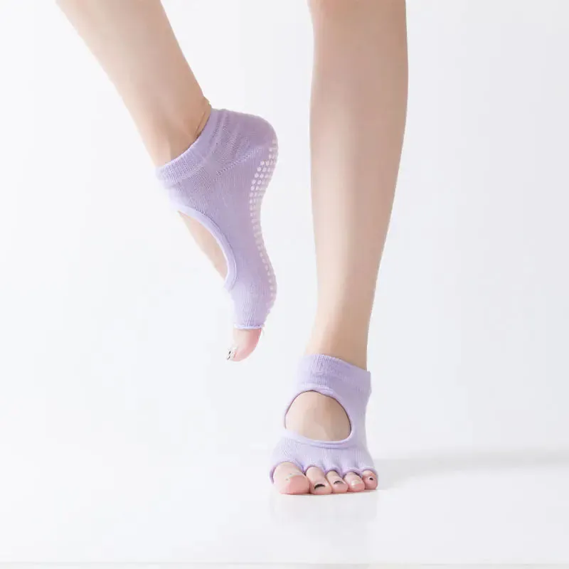 New Women's Yoga Socks with Non-Slip Design