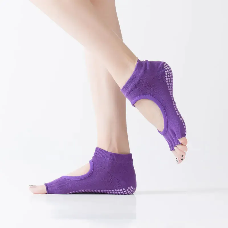 New Women's Yoga Socks with Non-Slip Design