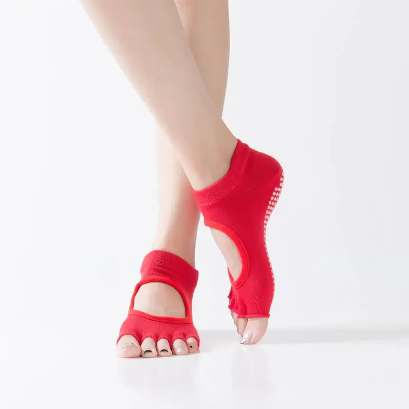 New Women's Yoga Socks with Non-Slip Design