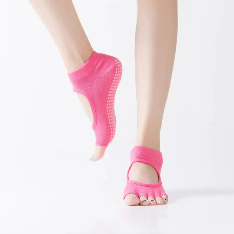 New Women's Yoga Socks with Non-Slip Design