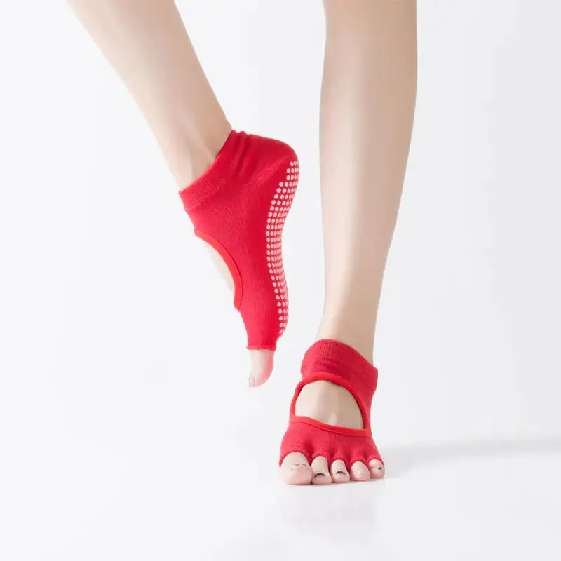 New Women's Yoga Socks with Non-Slip Design