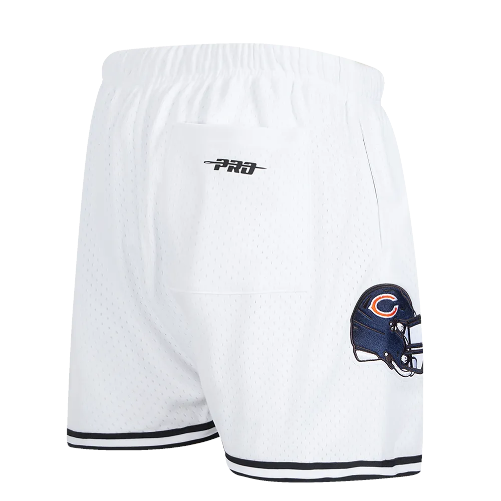 NFL CHICAGO BEARS MESH SHORT (WHITE/MIDNIGHT NAVY)