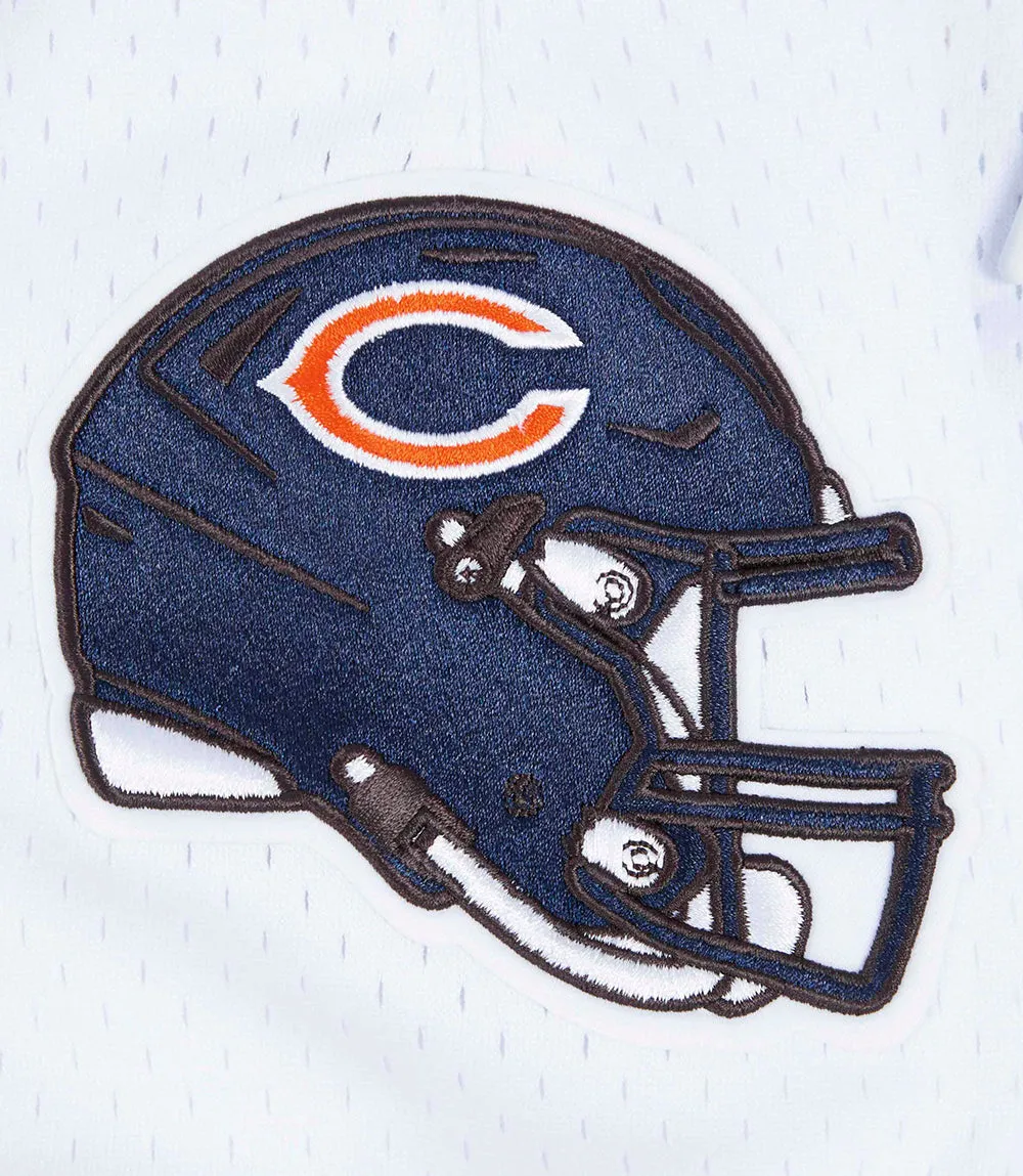 NFL CHICAGO BEARS MESH SHORT (WHITE/MIDNIGHT NAVY)