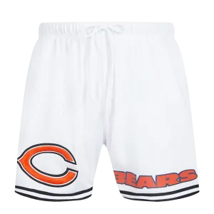 NFL CHICAGO BEARS MESH SHORT (WHITE/MIDNIGHT NAVY)
