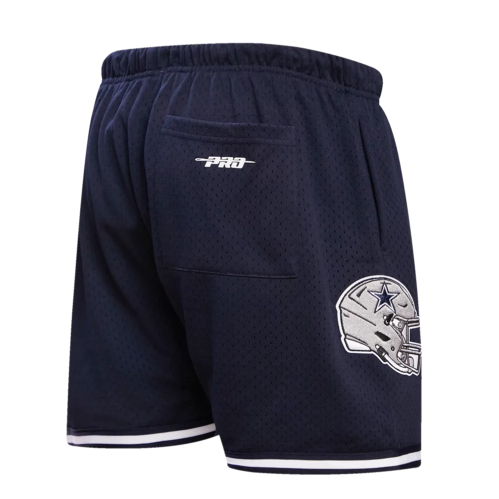 NFL DALLAS COWBOYS LOGO CLASSIC MESH MEN'S SHORT (MIDNIGHT NAVY)