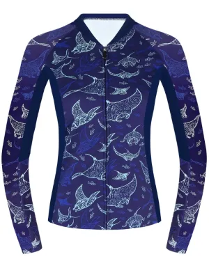 Ocean Manta Womens Rash Guard