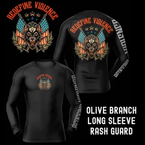 “Olive Branch” Long Sleeve Rash Guard