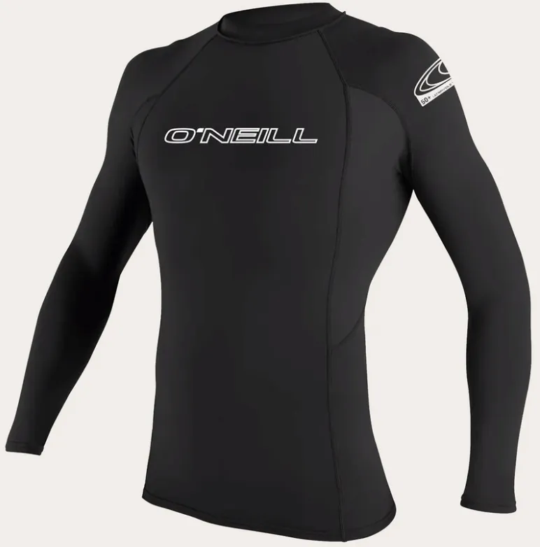 O'neill Basic UPF 50  L/S Rash Guard BLK