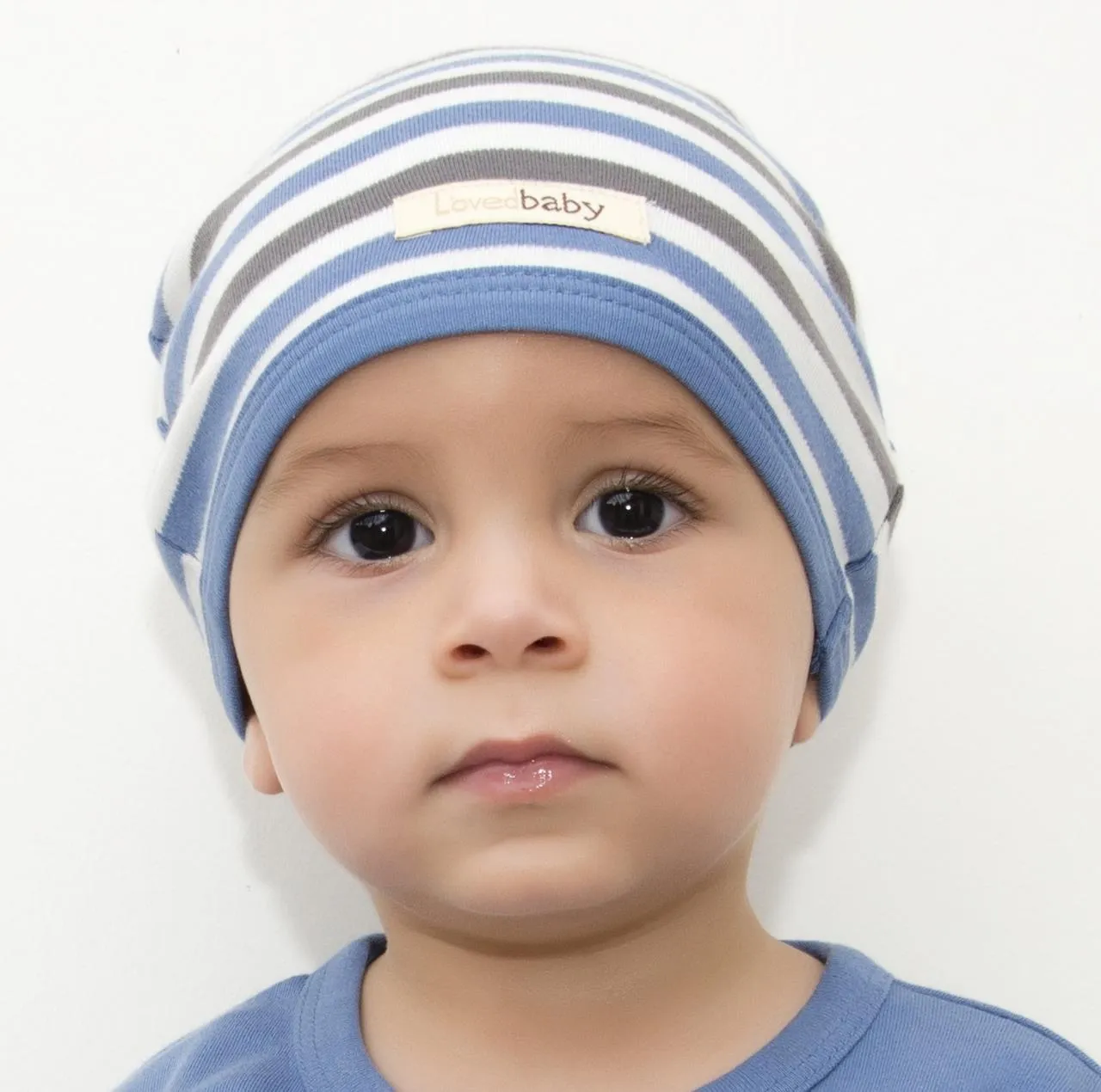 Organic Cute Caps - Stripes