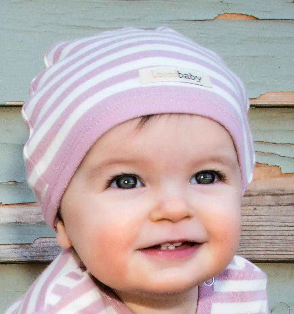 Organic Cute Caps - Stripes