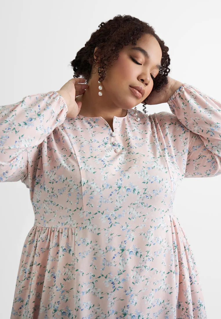 Palila Tropical Escape Floral Dress