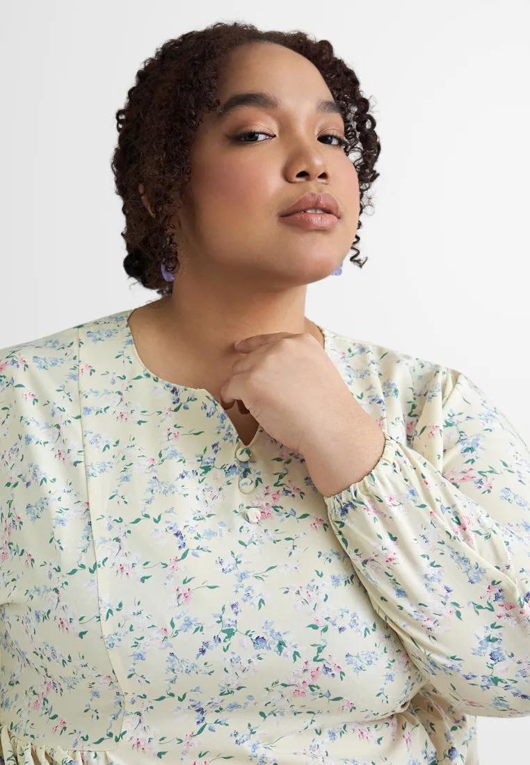 Palila Tropical Escape Floral Dress