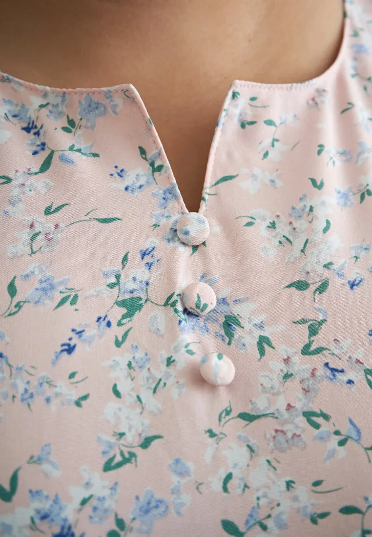 Palila Tropical Escape Floral Dress