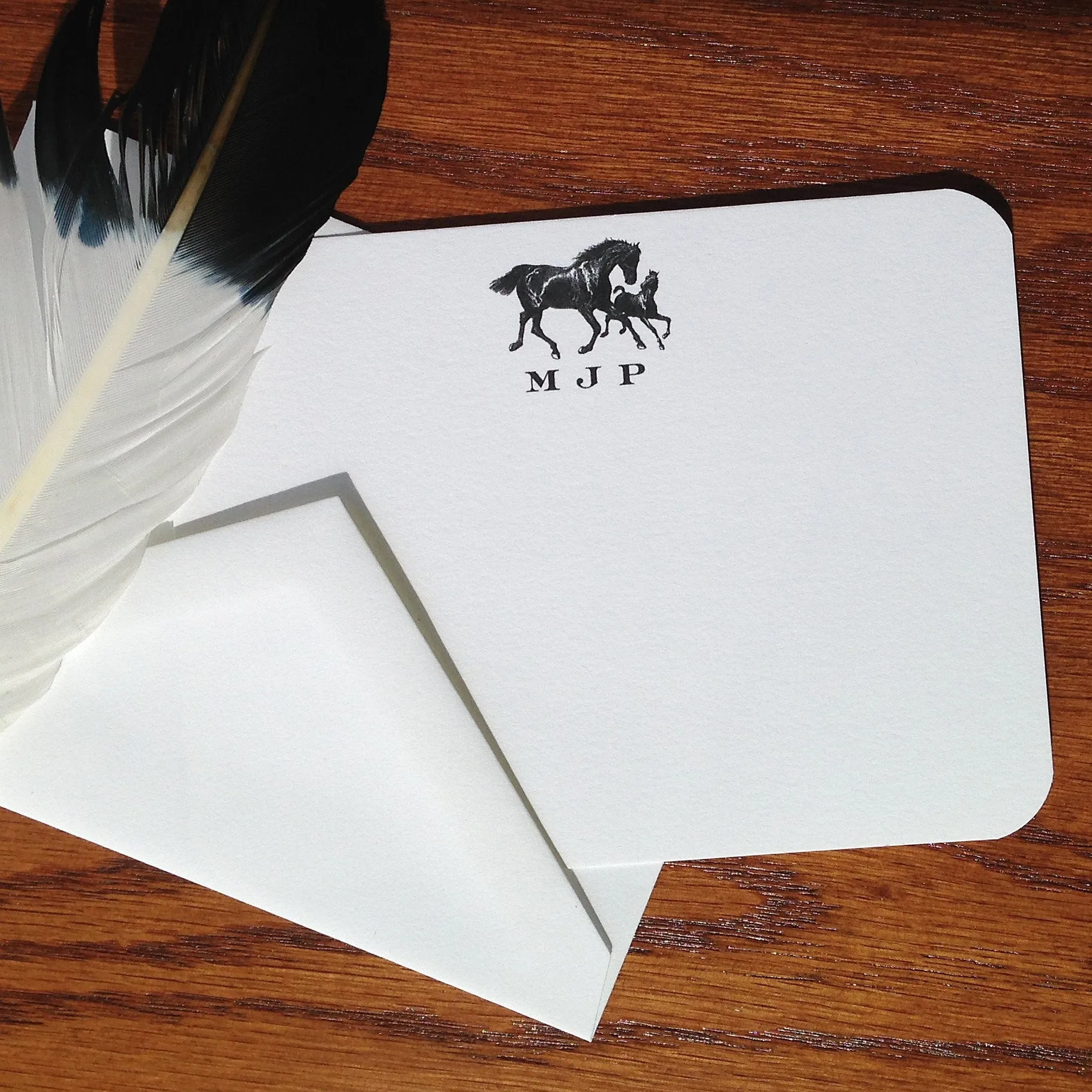 Personalized Polo Pony Horse Stationery