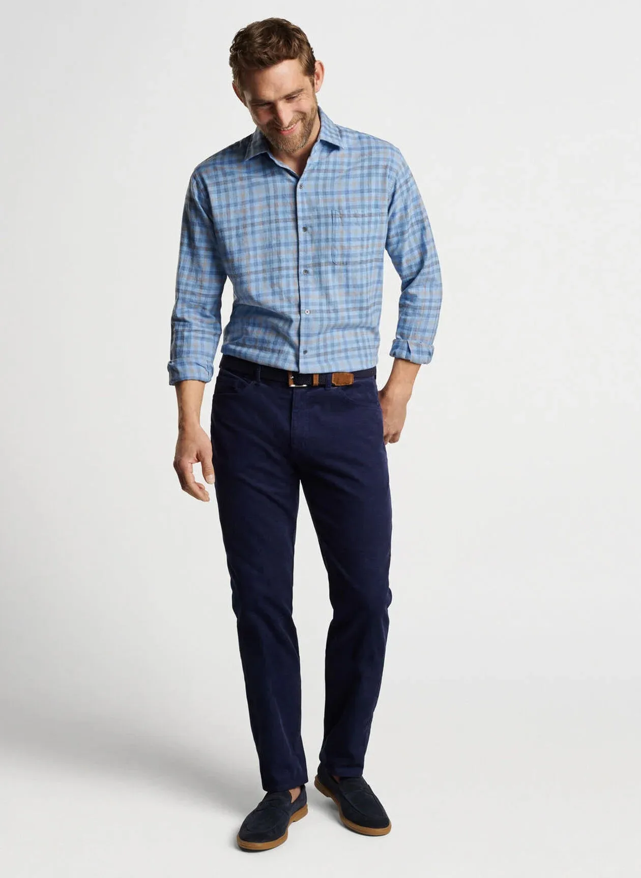 Peter Millar White Rock Cotton Sport Shirt (2 Colors)