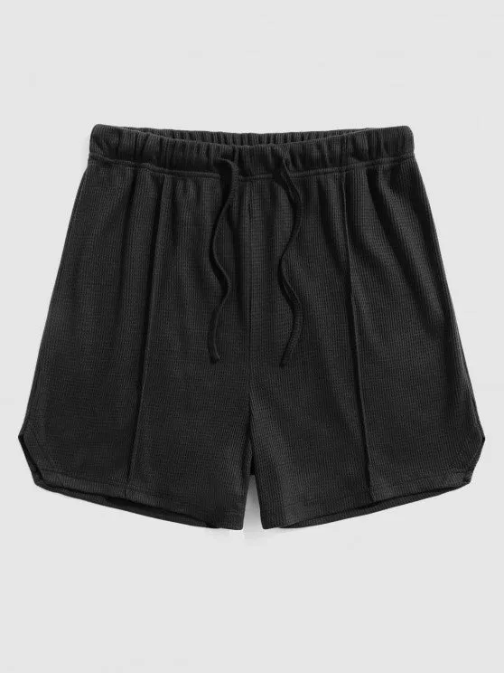 Polo T Shirt And Drawstring Shorts Set