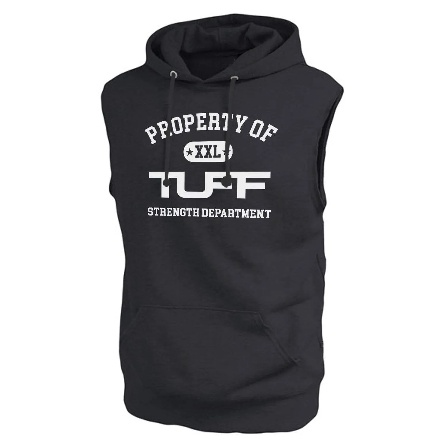 Property of TUFF Muscle Hooded Fleece