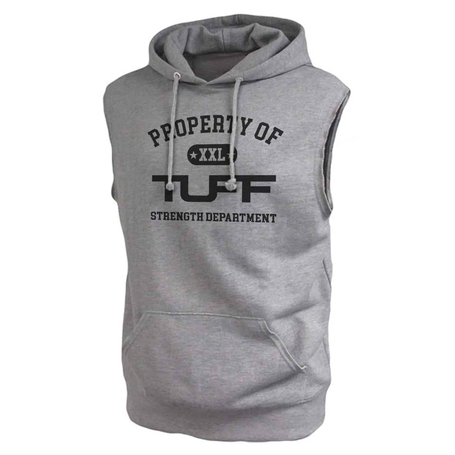 Property of TUFF Muscle Hooded Fleece