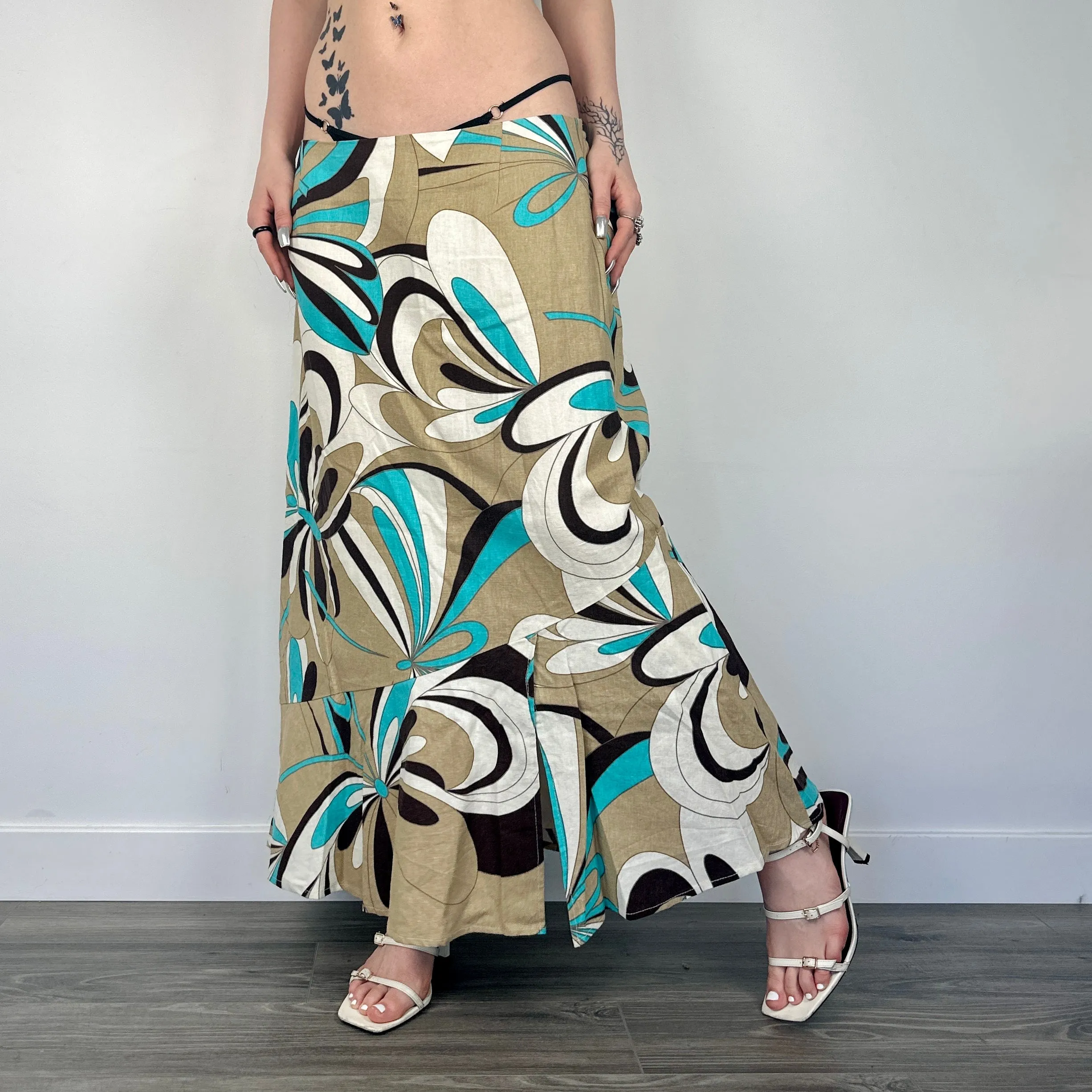Pucci Style Maxi Skirt (L/XL)