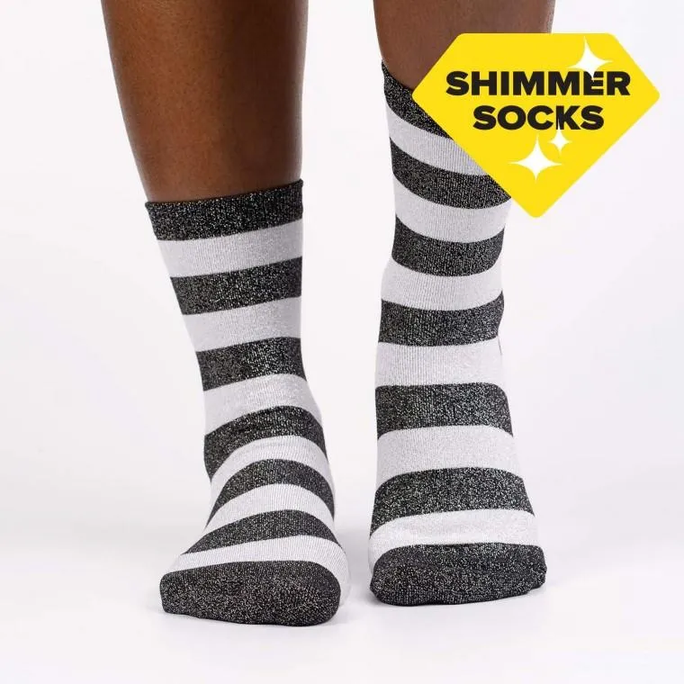 Puttin' On The Glitz Crew Socks Women's Crew Sock