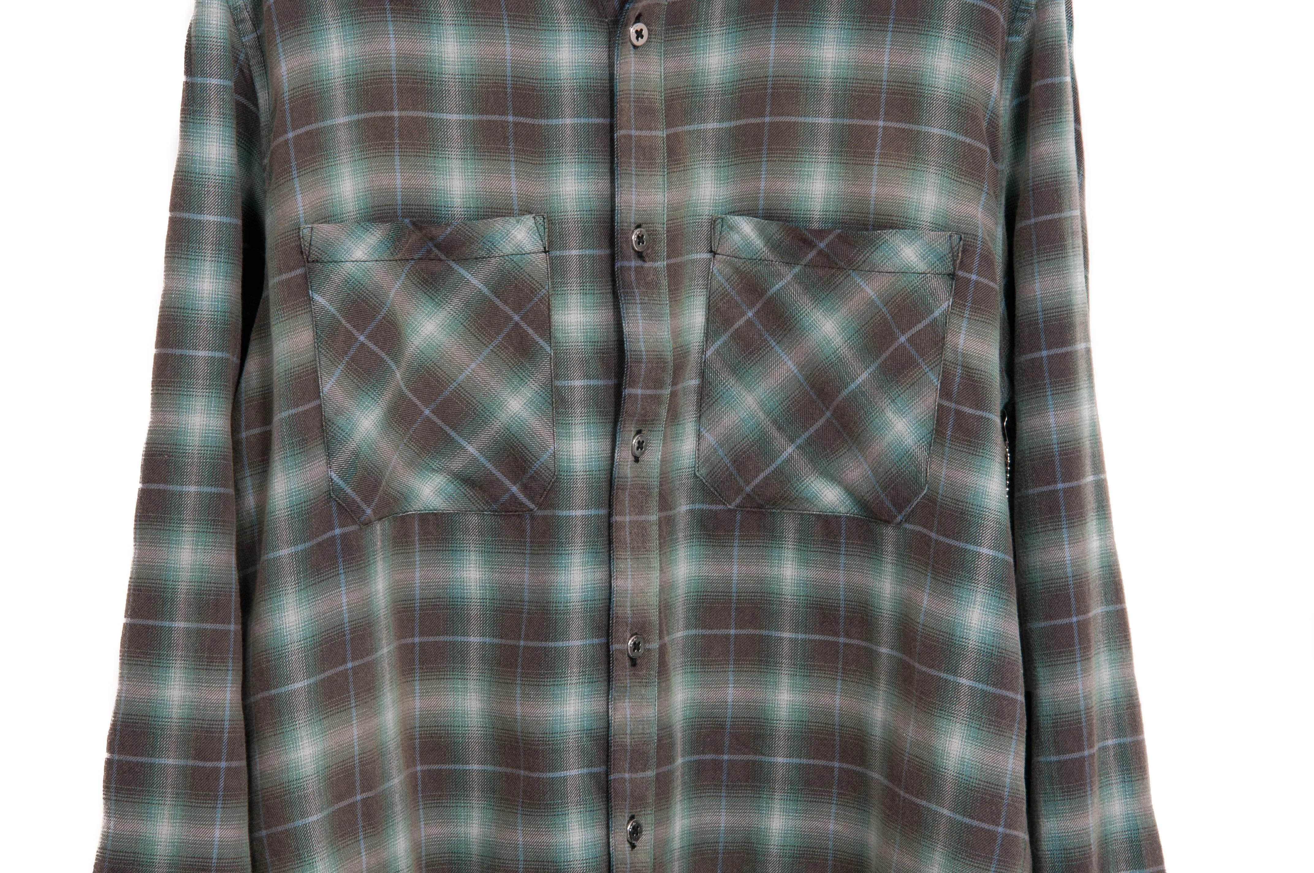 Raw Hem Flannel