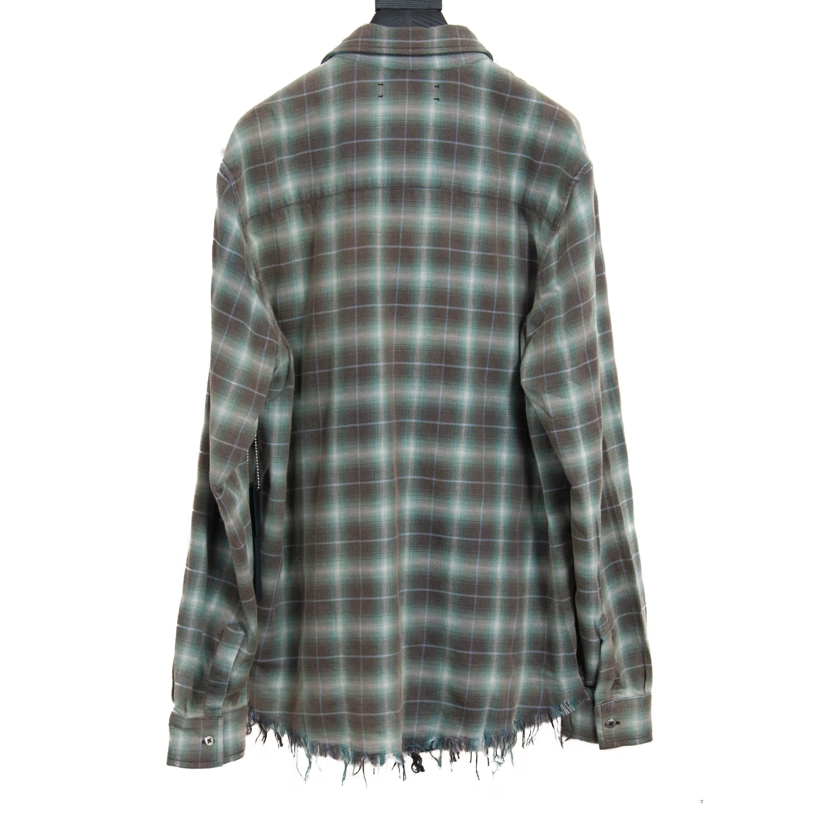 Raw Hem Flannel