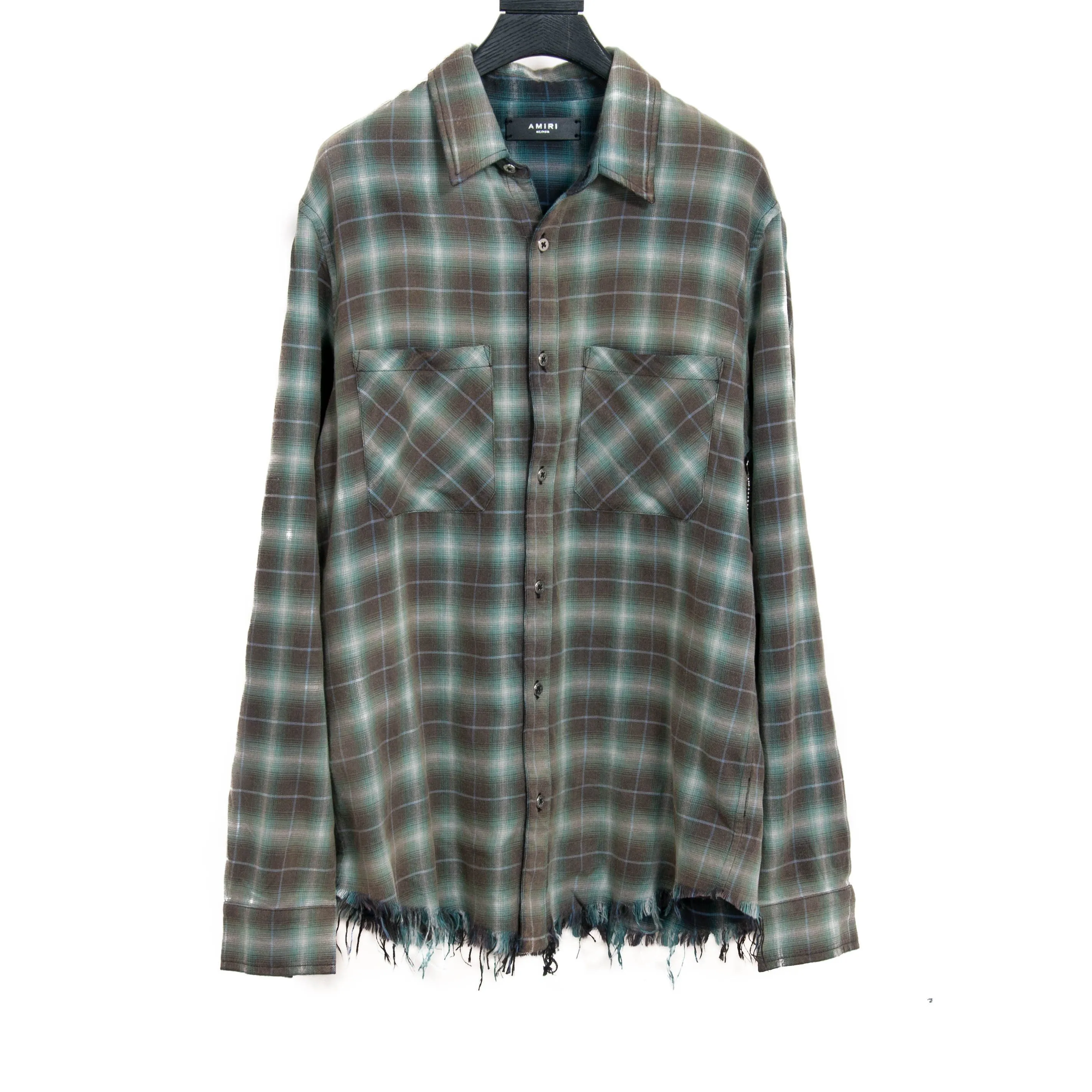 Raw Hem Flannel