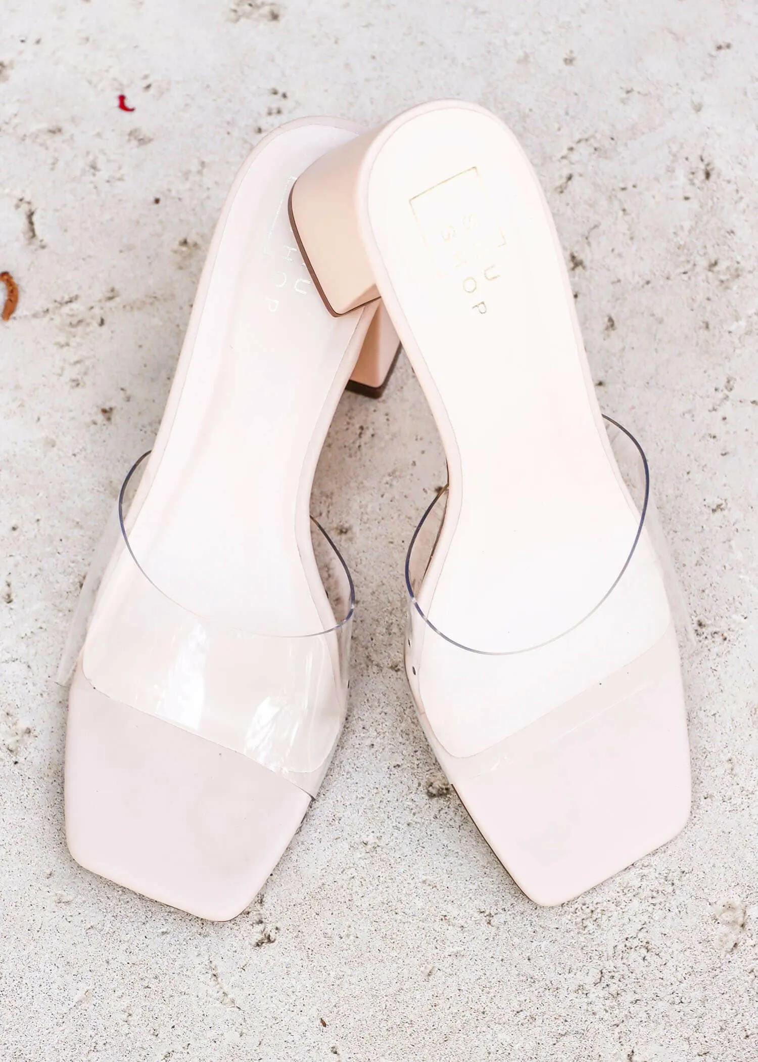 Ready For Everything Heel Sandals - Bone