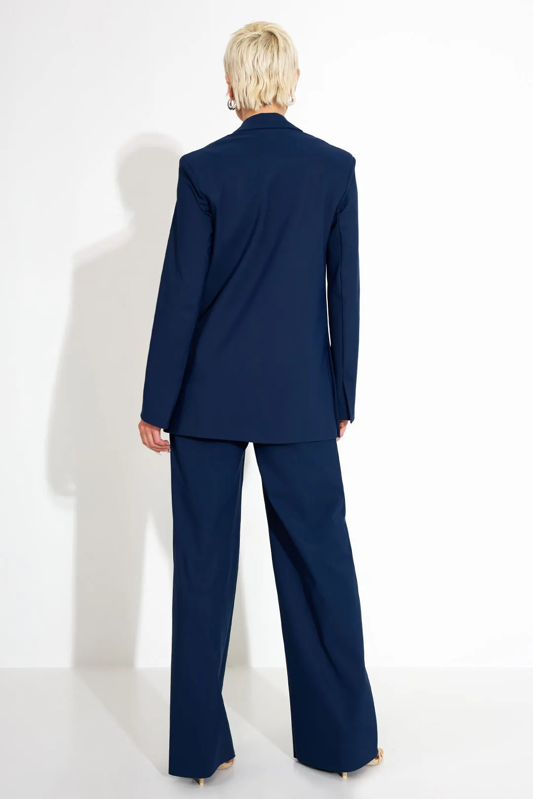 Rebel Jacket  Classic Oversized Fit Dark Blue