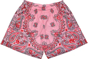 RF Mesh Bandana Shorts - Pink